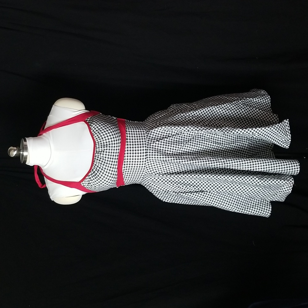 Pinup Couture Gingham Halter Dress